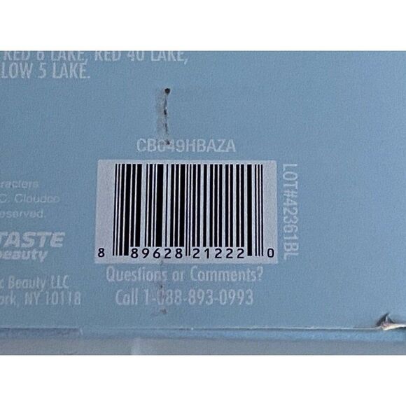 4 Pack Taste Beauty Care Bears Lip Balms Cherry Pecan Pie Blueberry Peppermint - Picture 7 of 10